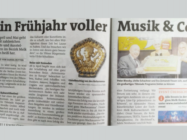 Read more about the article Pressebeitrag „Ein Frühling voller Musik & Co.“
